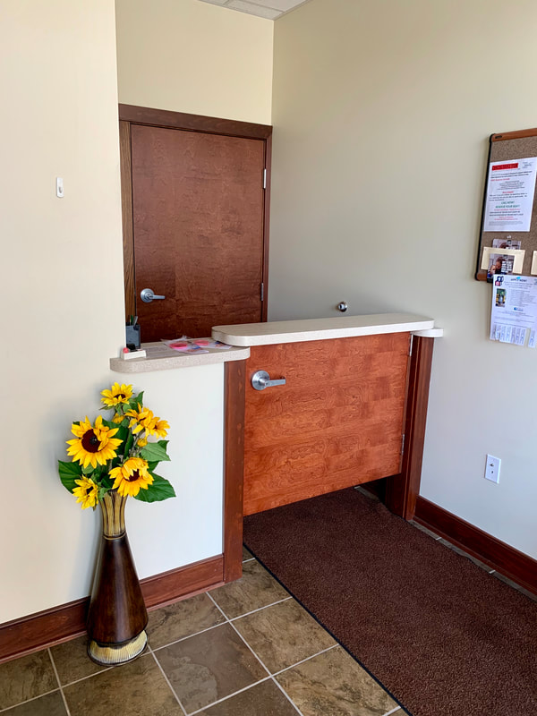 Front Desk of the Connellsville Housing Authority
